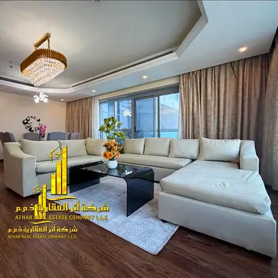 Luxury Apartment | 2-BR Fully Furnished | Gym, Pool, Parking | Sea view | For Monthly Rent | In a p
