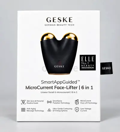 GESKE SmartAppGuided™ MicroCurrent Face-Lifter | 6-in-1
