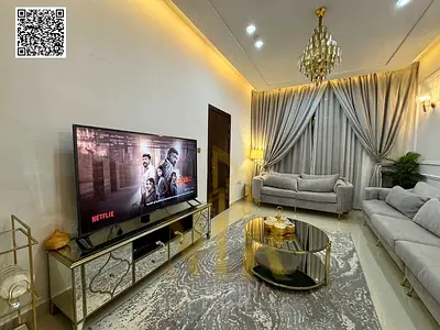 فرصة استثمارية | تاون هاوس حديث 4 غرف ماستر مع رووف في الياسمين مفروش بالكامل شامل كهرباء ومياه ومكيفات -