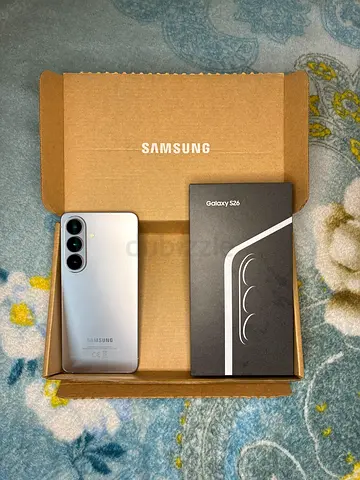 Samsung Galaxy S26 BASE 12GB/256GB – Silver Shadow – Original Box