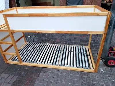 Solid Pine Two-Tier Display / Storage Shelf Unit