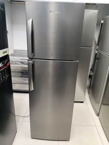Silver Top-Freezer Refrigerator - Good Condition