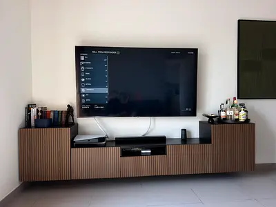 IKEA BESTÅ Wall-Mounted TV Unit – 300 cm – AED 1100