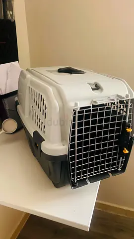plastic pet carrier for cats or small dogs
