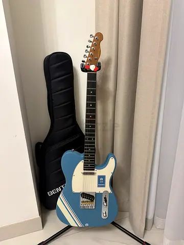 New Solid-body electric guitar with Hangyodon Edition