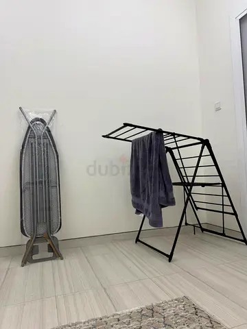 Folding Clothes Drying Rack and Ironing Board - Good Condition