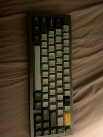 epomaker Compact 65% Mechanical Keyboard with Custom Keycaps and Volume Knob
