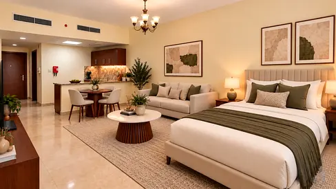 Direct From Owner | Furnished Studio For Rent In Safeer Tower 2, Business Bay
