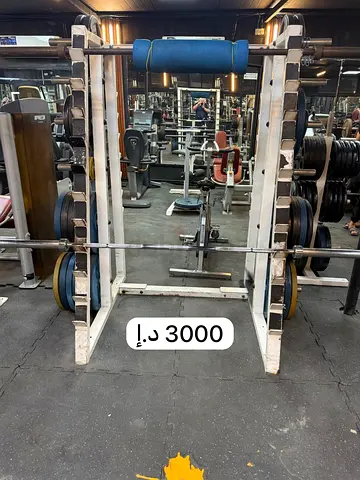 Smith Machine / Squat Rack with Bar and Weights - Used