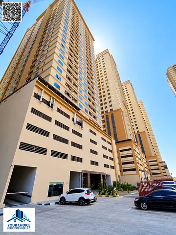 🏡شقة بغرفة نوم واحدة مُصانة جيدًا للبيع – برج البحيرة C4، مدينة الإمارات، عجمان
