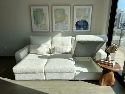 IKEA Sofa Bed with Storage – Pull-Out Design
