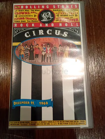 Circus Rock and Roll (Rolling Stones) - December 11, 1968 VHS
