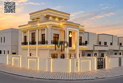 Corner Villa with an Elegant Classic Design in Al Zahia – Ajman | 6 Master Bedrooms | Two Floors +