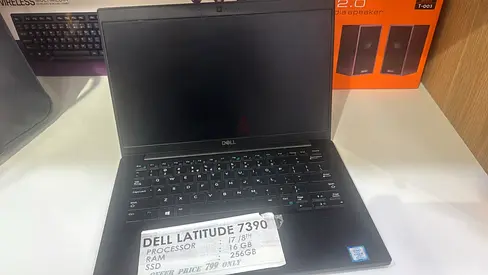 Dell Latitude 7390 Laptop - Intel i7, 16GB RAM, 256GB SSD
