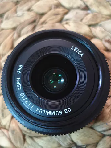 Leica DG Summilux 15mm f/1.7 Micro Four Thirds Lens