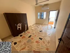 Annual rent in Ajman, Al Rawda 3: Studio with separate kitchen & balcony, near all services and Duba