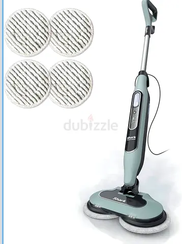 Shark Electric Spin Mop with 4 Replacement Pads - Lightly Used