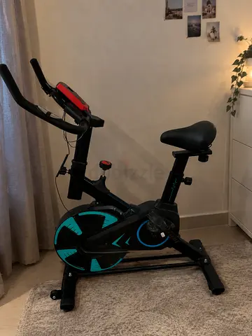 Indoor Exercise Bike - Good Condition, Adjustable Seat & Resistance