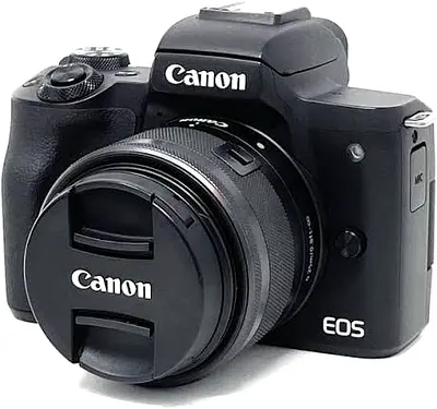 Canon EOS M50 Camera - With Lens Kit and Gosmart Tripod
