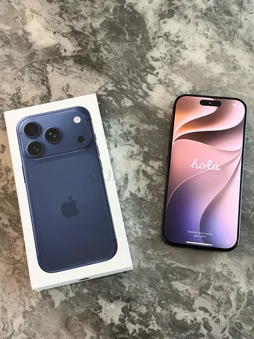 iPhone 17 Pro Deep Blue 256GB Perfect condition with Box