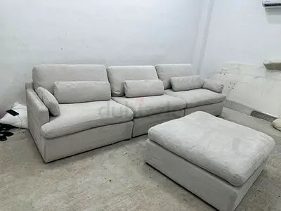 Perfect condition pan Emirates modular sofa