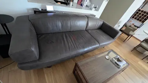 Excellent condition ___marina home 4 Seater sofa Leather