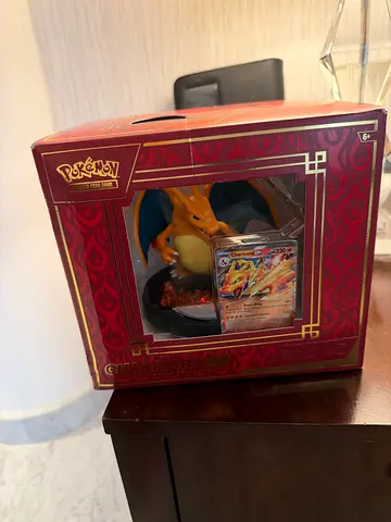 Pokémon Charizard Collectible Figure with Promo Card - New in Box