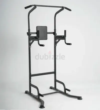 Power Tower Multi-Function Pull Up Rack & Dip Station - Adjustable Height - Brand New