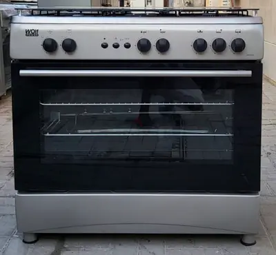 WOLF-POWER 90x60cm gas cooker with 5burners Perfect working
