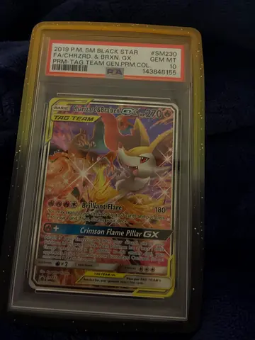 Charizard and Braixen psa 10 promo