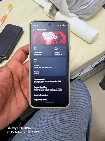 MoTo g34 5g - Good Working Condition, Unlocked