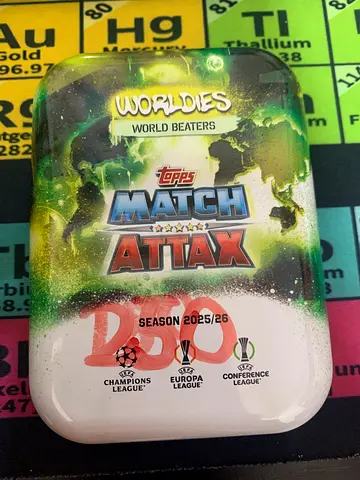 Topps and match attax mystery tin garunteed hits
