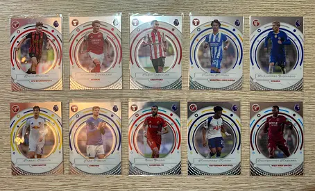 2025-2026 Topps Pristine Premier League Bundle - 17 CARD LOT - Premium Collection