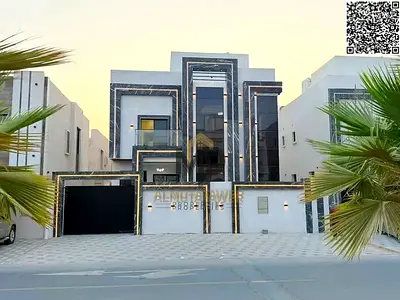 A luxurious villa for sale in a prime, strategic location—very close to all essential services and major roads. Featuring an elegant design and high-e