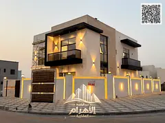 Corner villa situated on two streets, featuring two floors and a large roof terrace. Available for f