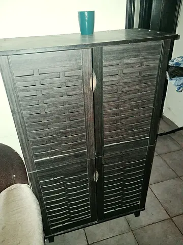Wooden Storage Cabinet / Wardrobe - Good Condition