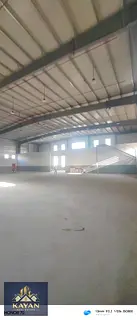 Enclosed warehouse for rent, measuring 17,000 sq. ft., with an additional 4,500 sq. ft. of outdoor s