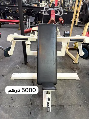 Adjustable Incline Bench Press Station - Heavy Duty Gym Bench