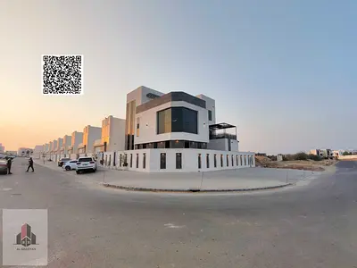 Corner villa for sale with a swimming pool and an elevator