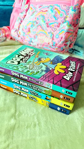 Set of 4 Dog Man Graphic Novels by Dav Pilkey — Good Condition