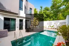 THE BEST IN SARAB 3BR SEMI-DETACHED VILLA | FULLY MODIFIED + PRIVATE POOL | LUXURY FINISHES | END CO