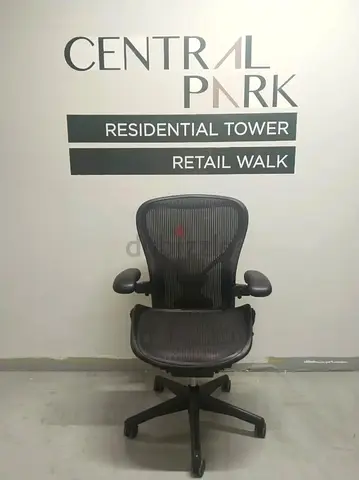 Herman miller Ergonomic Black Mesh Office Chair (Adjustable arms) fully loaded- Good Condition