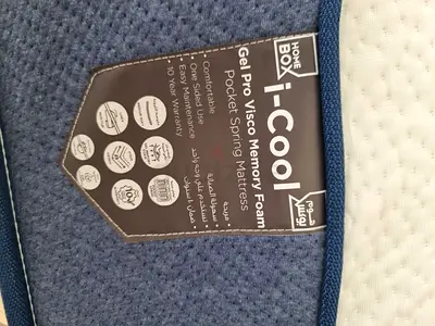 i-Cool Gel Pro Visco Memory Foam Pocket Spring Mattress - Good Condition