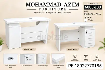 1.0 Meter New Office Table Available