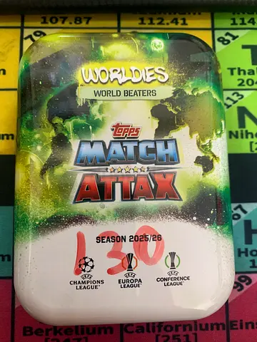 Mystery football tin garunteed hits