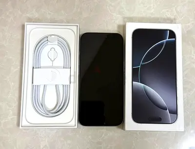 iPhone 16 pro 512gb White color..