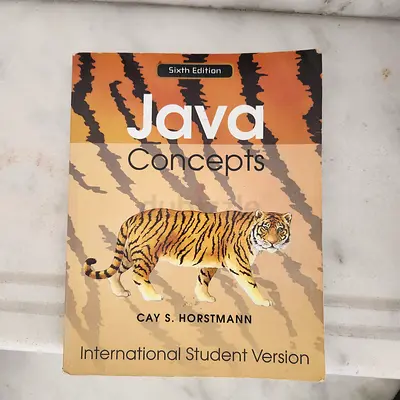 Java Concepts (International Student Version) by Cay S. Horstmann - 6th Edition