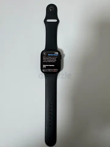 Used Apple Watch with Black Sport Band - Good Working Condition