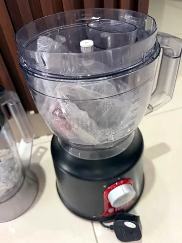 Used food processor / chopper with multiple attachments - good condition