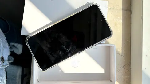 Android Device in clear case with box — good condition